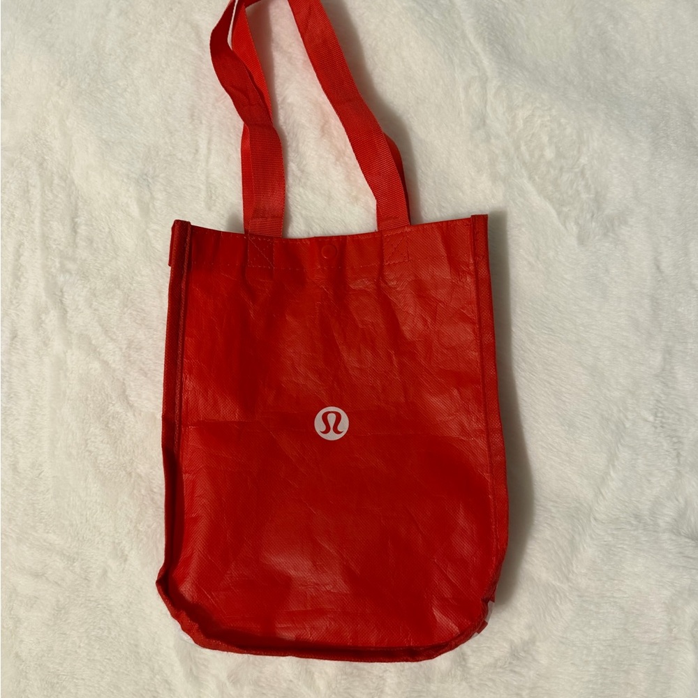 Lululemon Athletica Vibrant Red Tote